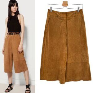 OLD NAVY Suede, Cropped Wide Leg Pants/ Gauchos Size 6